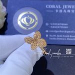 Pasquale bruni petit garden ring in 18k rose gold with white and champagne diamonds coral (1)